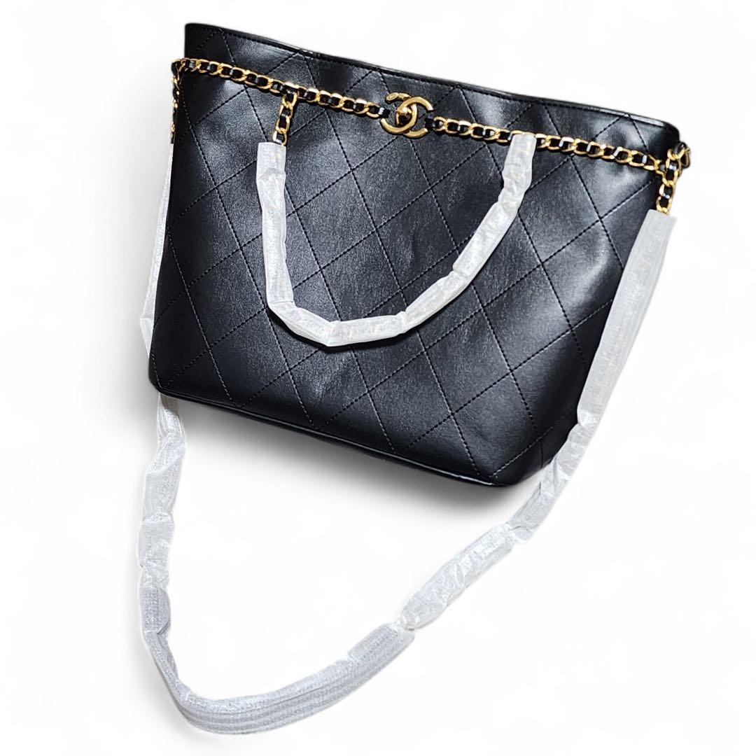 シャネル トートバッグ キルティング 黒 ノベルティ - メルカリ