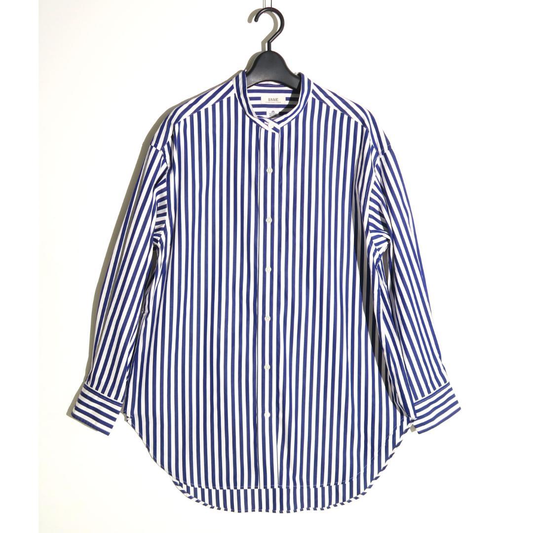 24AW L'ESSAGE THOMAS MASON スタンドカラーシャツ - メルカリ