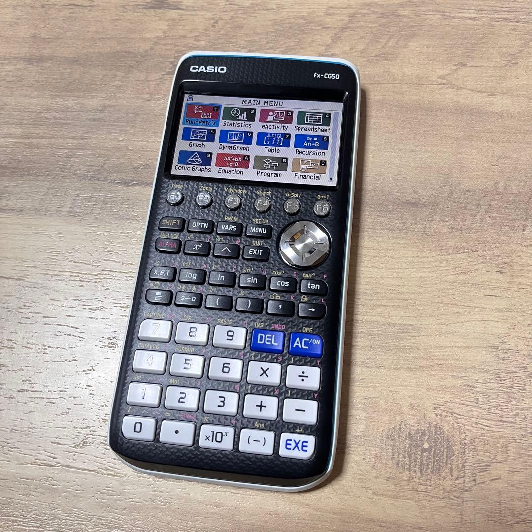 CASIO カシオ グラフ関数電卓 fx-CG50-N 関数電卓 - メルカリ
