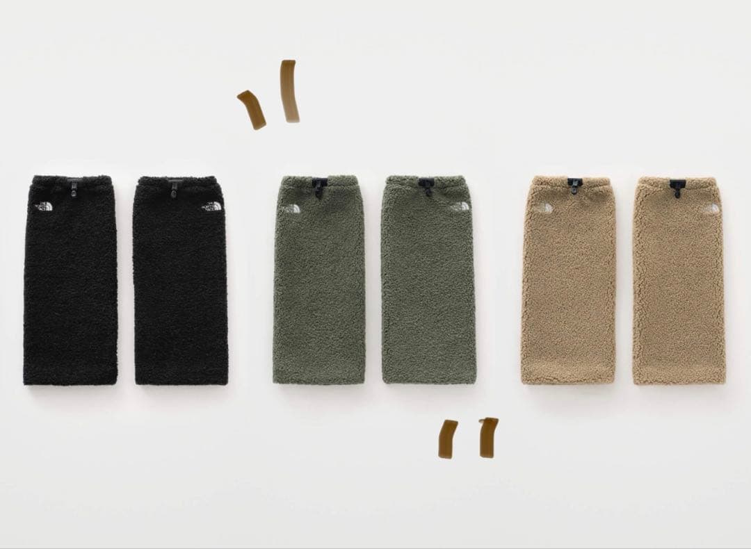 THE NORTH FACE × HYKE ボア レッグウォーマー オリーブ - メルカリ