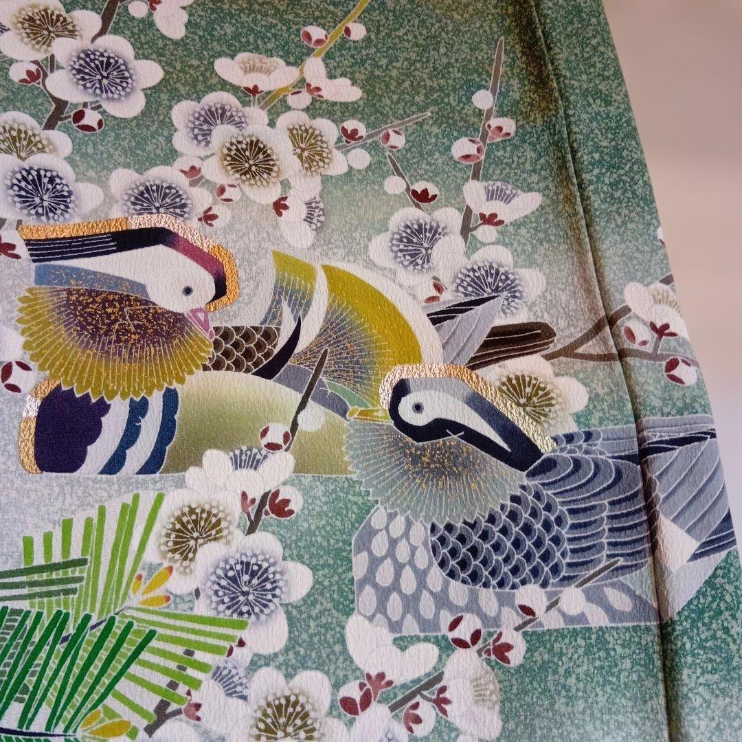 人間国宝 初代羽田登喜男 豪華京友禅 一度のみ使用 - メルカリ