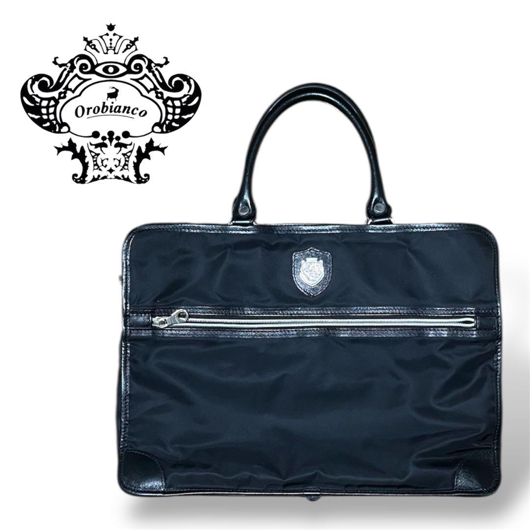美品】Orobianco オロビアンコ ビジネスバッグ イタリア製 - メルカリ