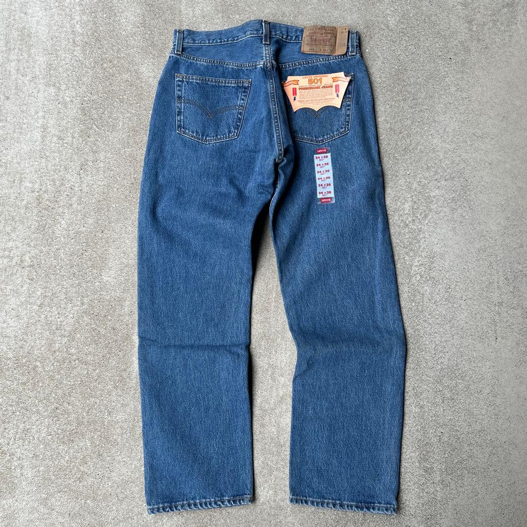 未使用】リーバイス501 W34×L30 アメリカ製90s デッドストック - メルカリ