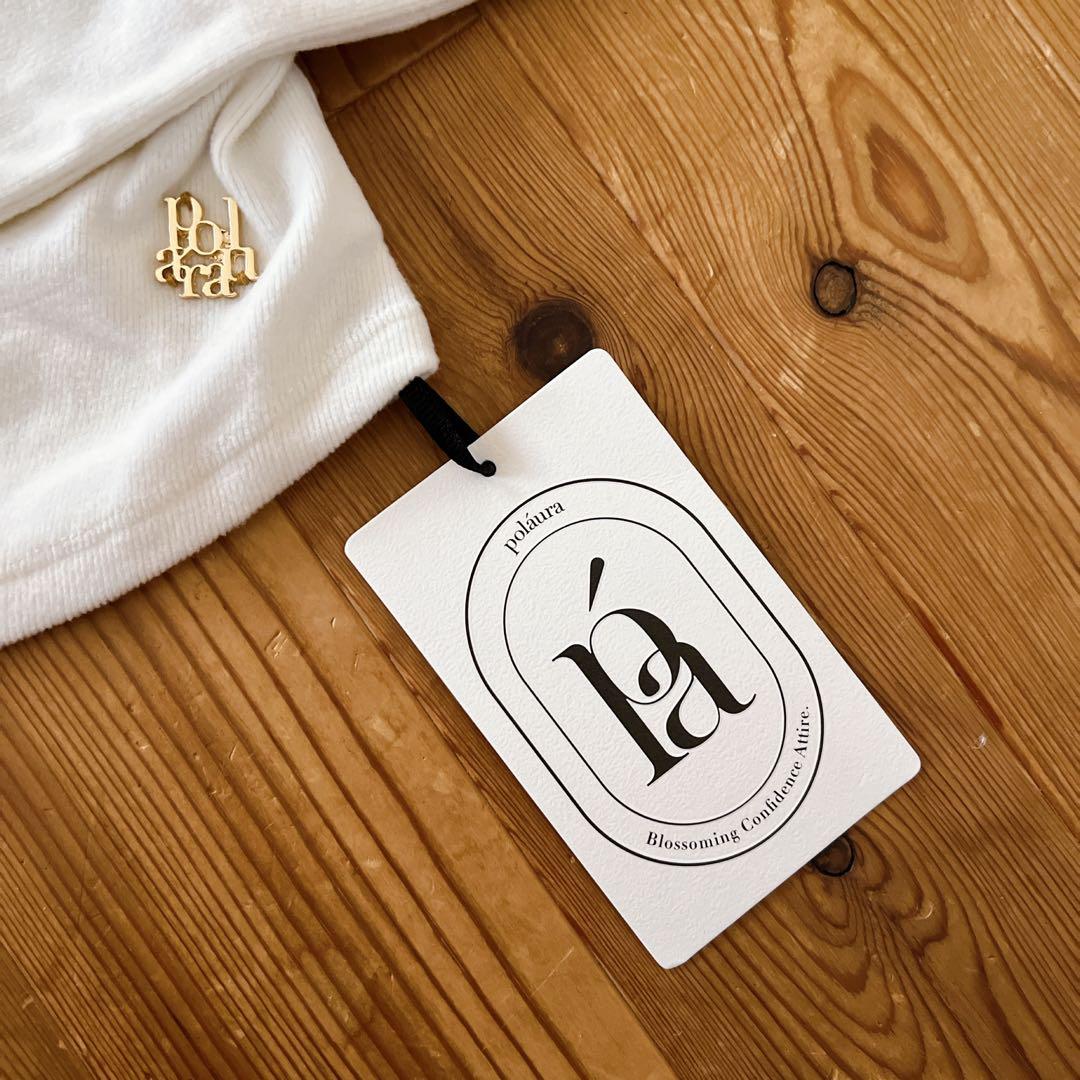 新品未使用】 ポローラ polaura 3wayクロスワンショルダートップス