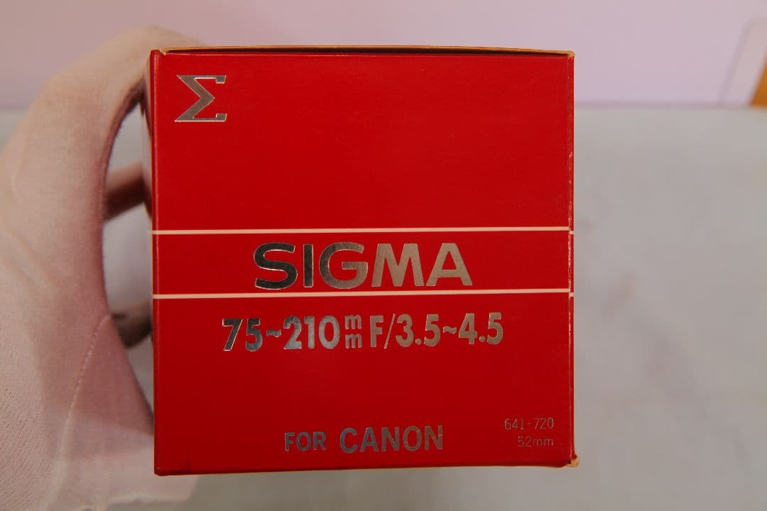 新品SIGMA キャノンFD用 75-210mm f3.5-4.5