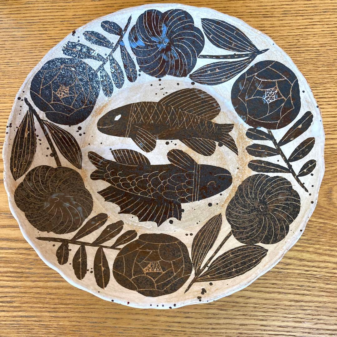 新品 鹿児島睦 makoto kagoshima 魚柄 深皿1枚 希少 - メルカリ