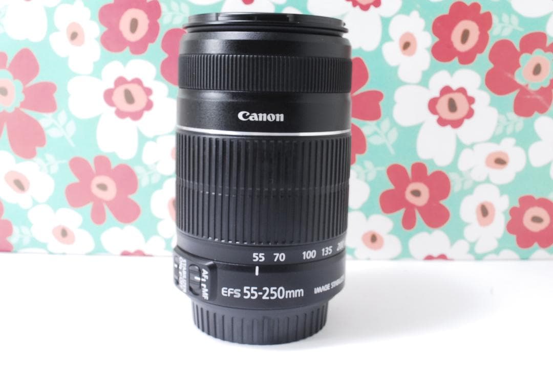 ❤Canon EF-S 55-250mm F5.6 IS II❤手振れ補正❤ - メルカリ