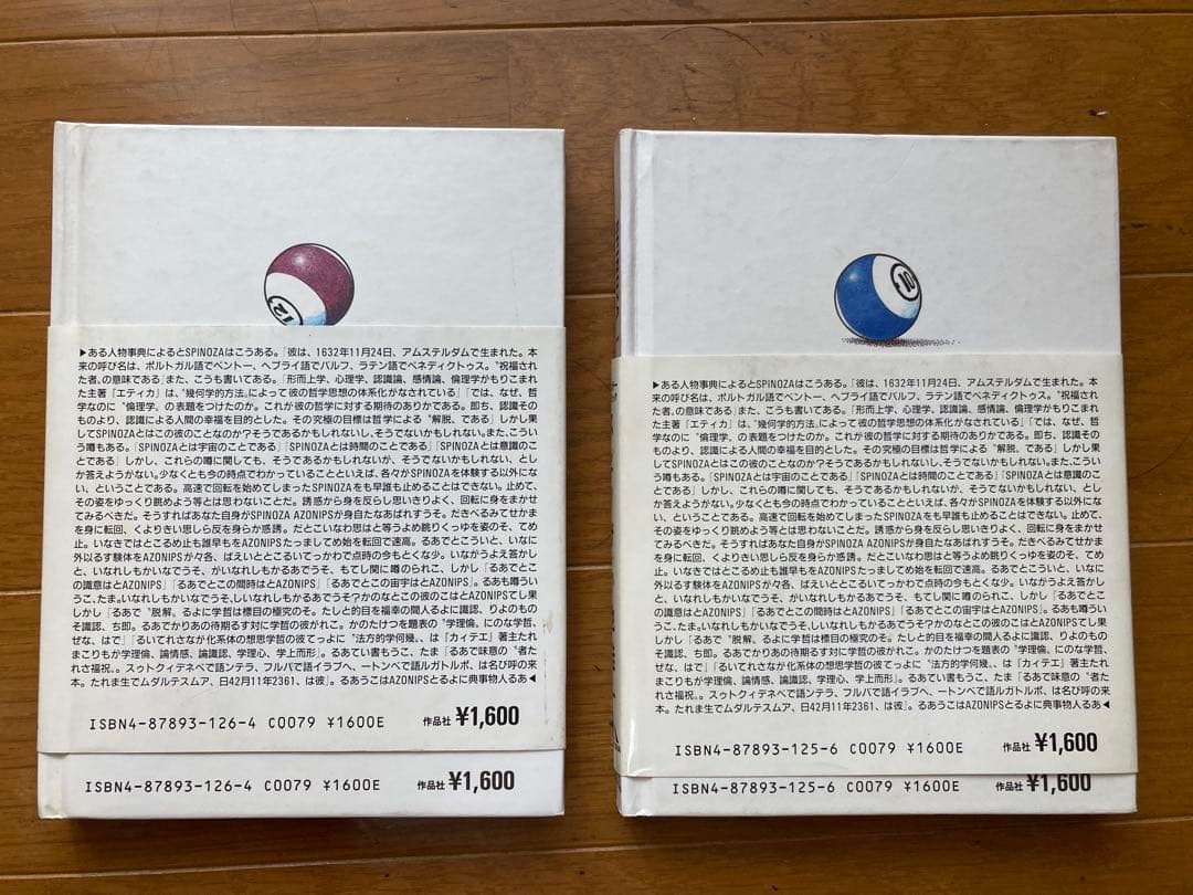 spinoza スピノザ1.2巻セット初版本　小池圭一著