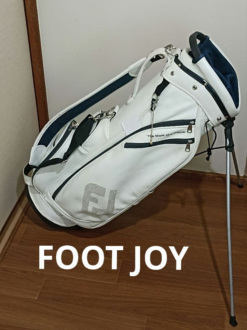 最終価格✨FootJoy フットジョイ スタンド式 キャディバッグ ホワイト FootJoy（フットジョイ） キャディバッグ : GDOゴルフショップ Yahoo