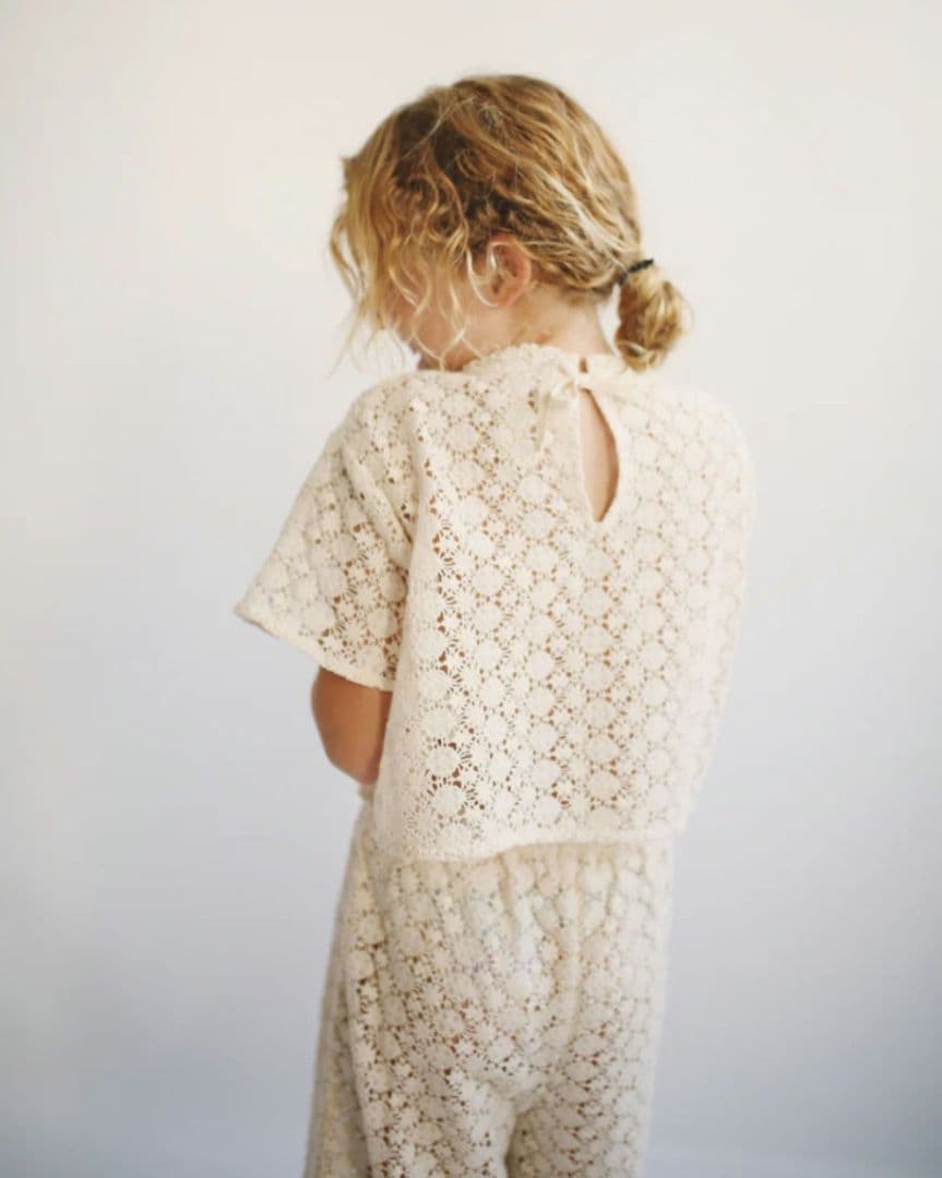 LiiLU CROCHET TSHIRT☆apolina bonjour