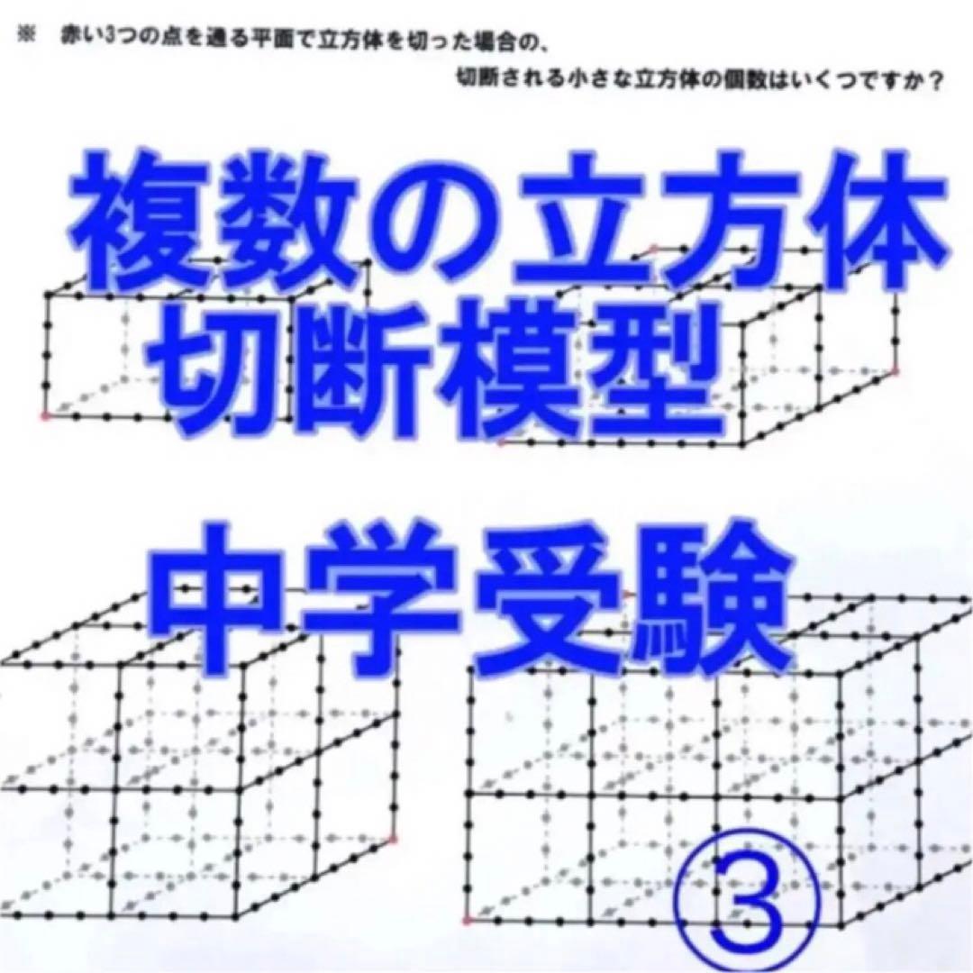 立体の切断模型 ①②③④⑤⑥⑦⑧⑨⑩セット - メルカリ