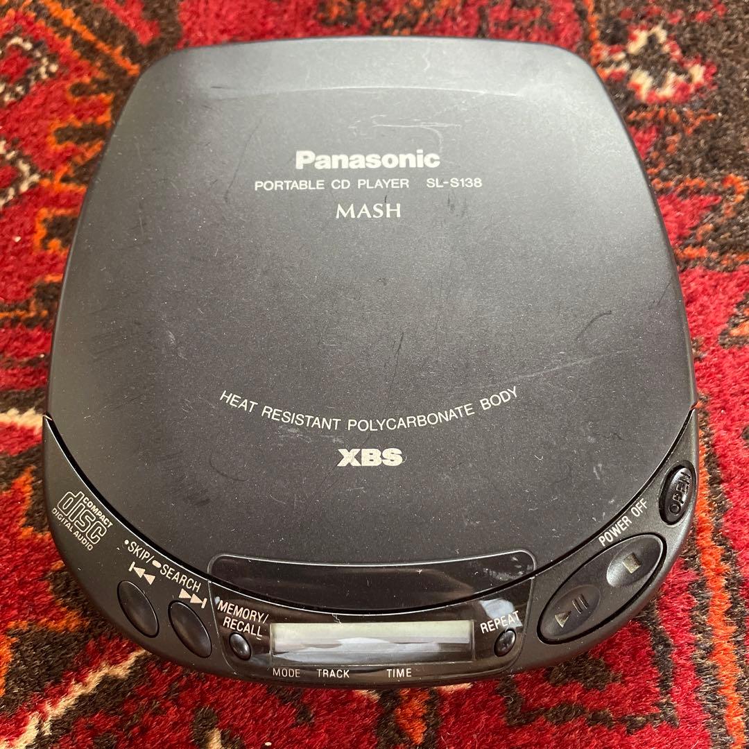 Panasonic パナソニック ポータブルCDプレイヤー（ジャンク） - メルカリ