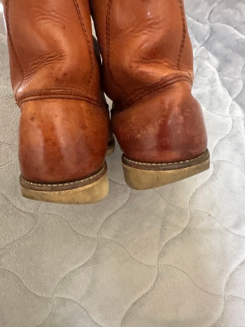 レッドウイング ペコス866 8.5D 四角犬タグ ヴィンテージ 80s