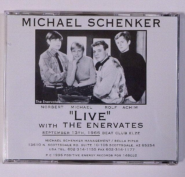 マイケル・シェンカー 少年時代 WITH THE ENERVATES/LIVE - メルカリ