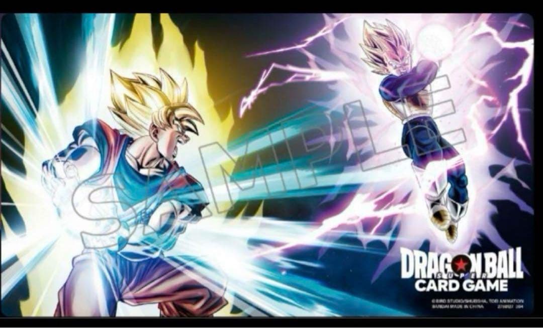 フュージョンワールド オフィシャルプレイマット01 孫悟空 ベジータ