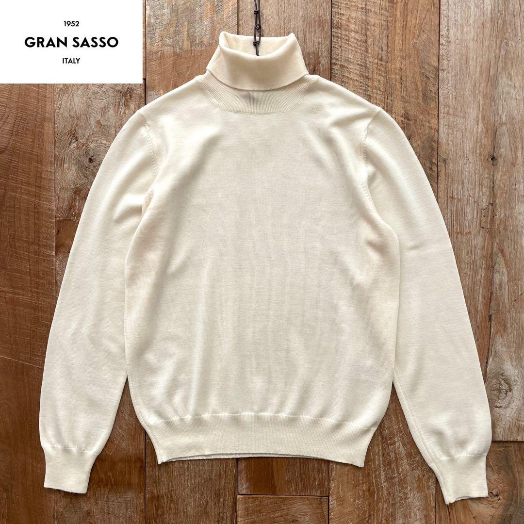 【新品】GRAN SASSO グランサッソ タートルネック ニット セーター Gran Sasso（グランサッソ） セーター 55136 14200 メンズ ニット 長袖