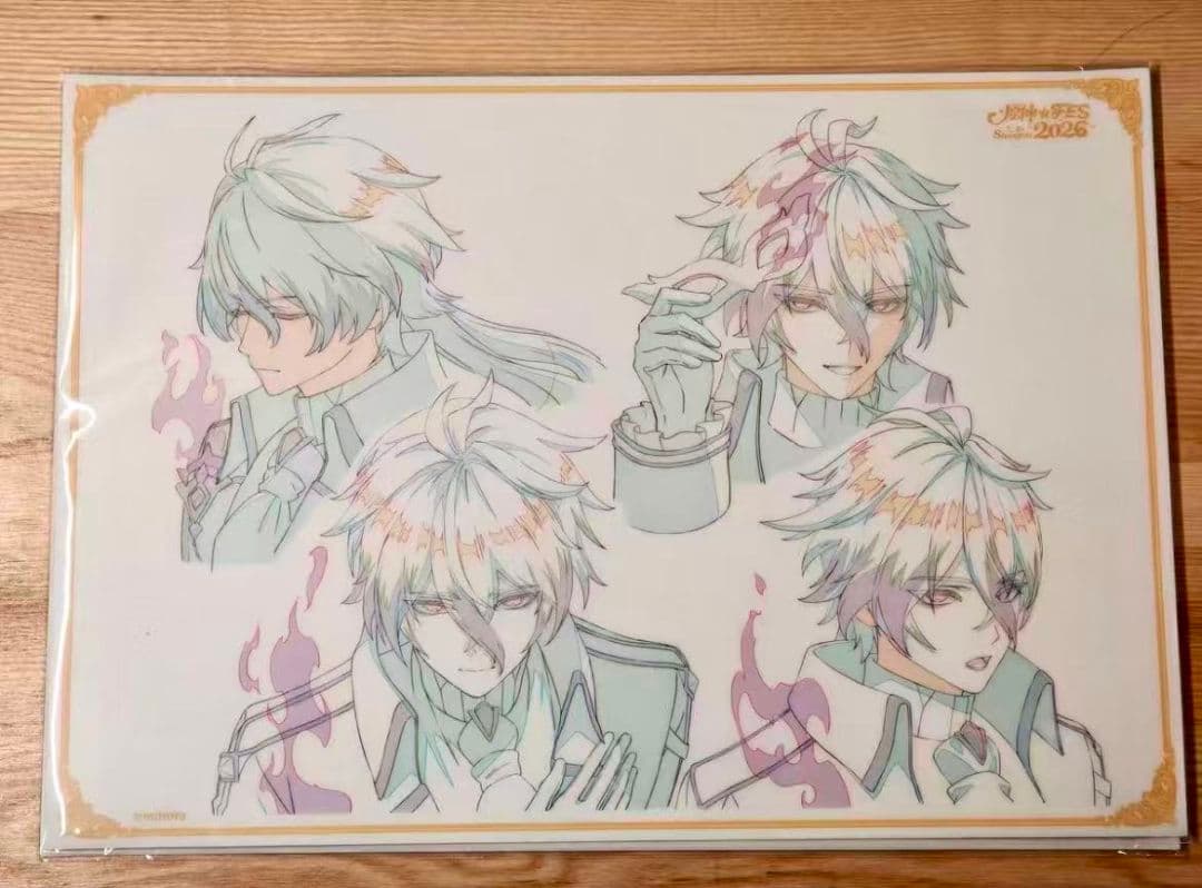 原神fes フェス vipチケット 特典PVCデスクマット フリンズ 原画