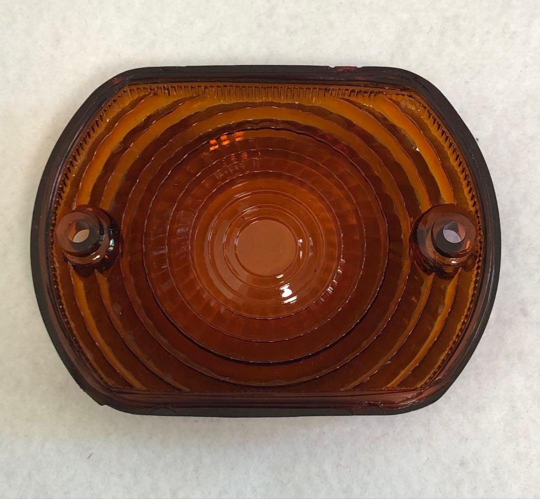 Z400FX スモーク ウインカーレンズ クリア 黄ばみ 純正 テール 当時物