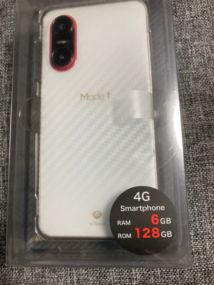 Mode 1 POCKET 小型スマートフオン128GBモデル モバイル 白 - メルカリ