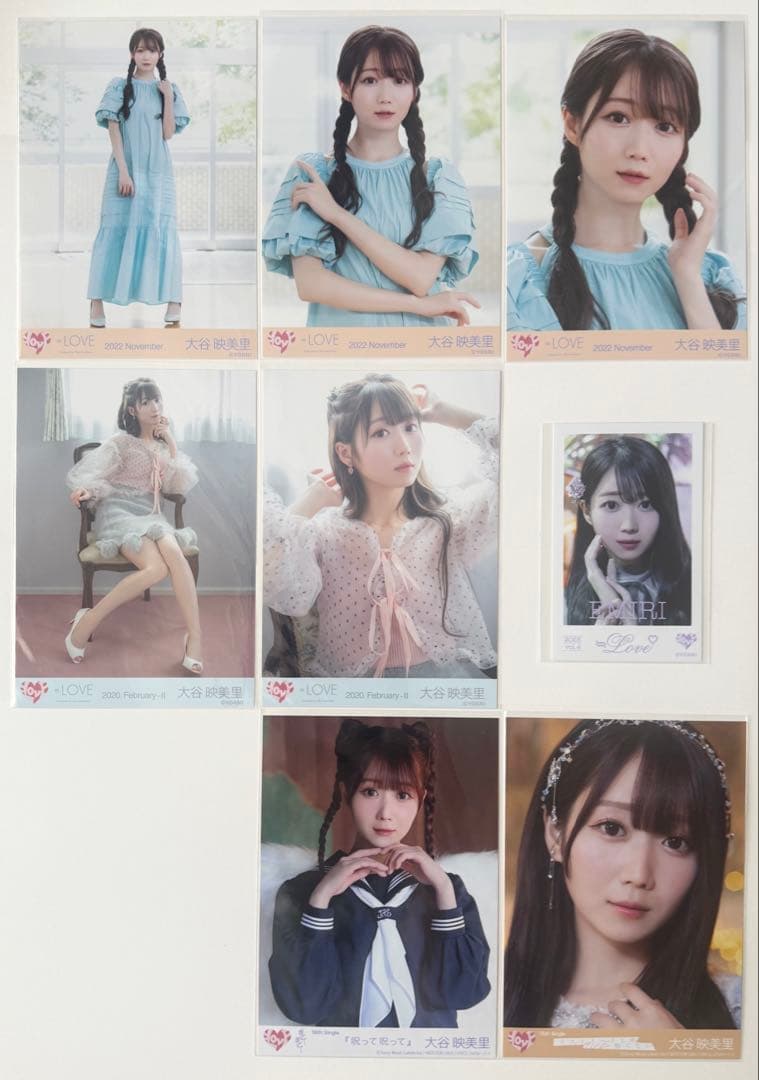 り*り様 イコラブ 大谷映美里 生写真 封入 ミニフォト まとめ売り あの