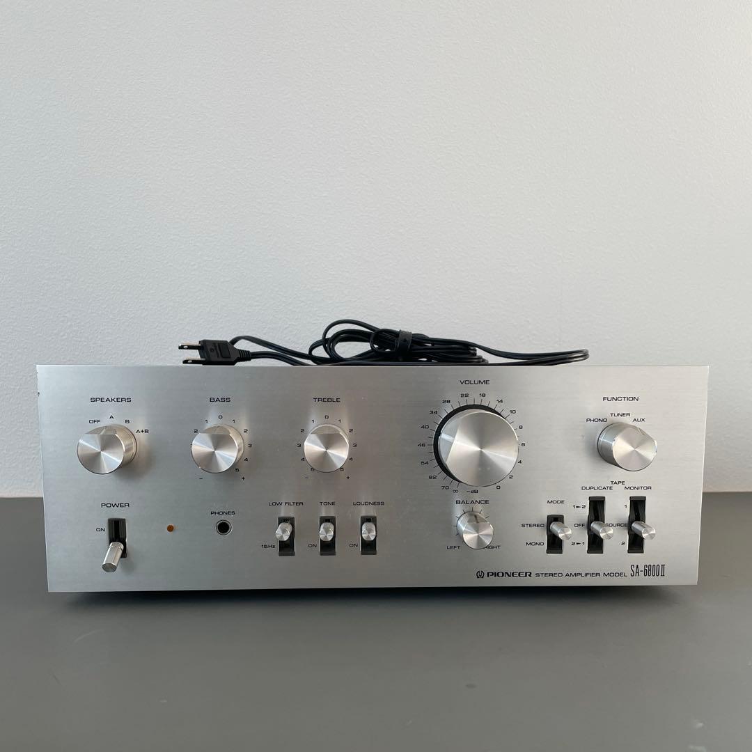 Pioneer SA-6800II プリメインアンプ シルバー - メルカリ