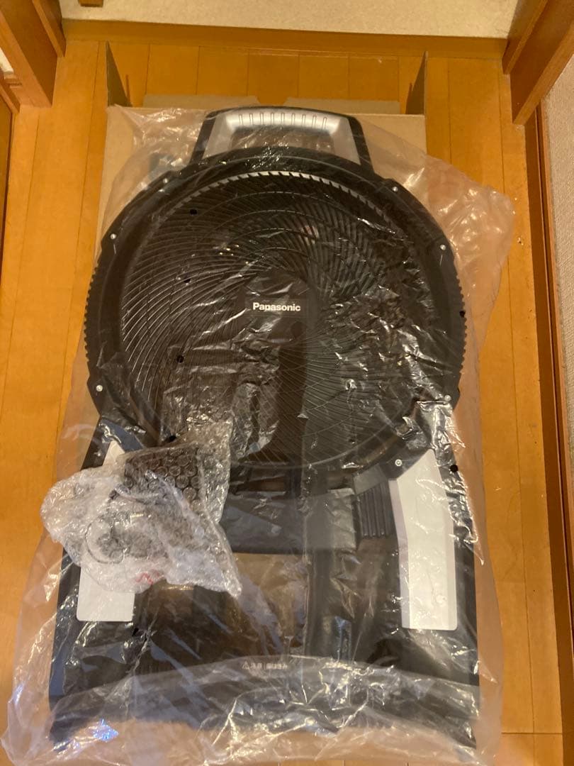 Panasonic 大型スタンド式扇風機本体のみ100vアダプターつき