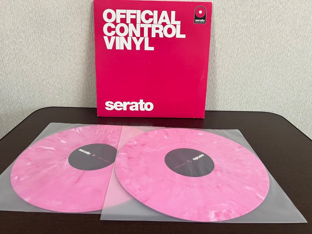 Serato OFFICIAL CONTROL VINYL ピンク serato 12 Serato Control Vinyl [Pink] 2枚組 セラート コントロール
