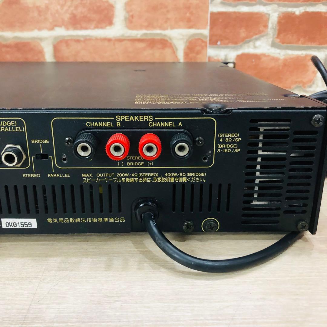 F1028⭐️YAMAHA⭐️ヤマハ パワーアンプ P1600 8Ω 400W - メルカリ