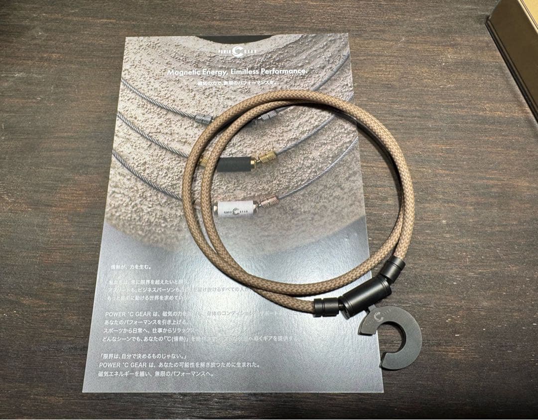 POWER GEAR パワードギア ネックレス 一周年記念モデル Lサイズ - メルカリ