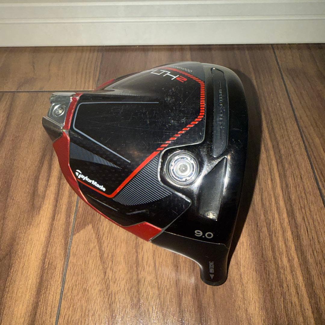 最新レンチ付】ステルス2 ドライバーヘッド 9.0°＋純正ヘッドカバー