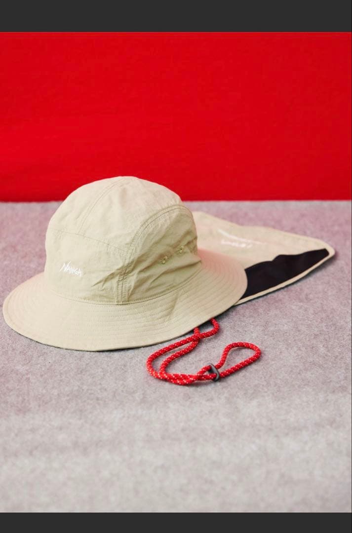 ナンガ　NANGA ナイロンタッサー サンシェードハット　フリークスストア セール】NANGA/ナンガ NYLON TUSSER SUNSHADE HAT / ナイロンタッサー
