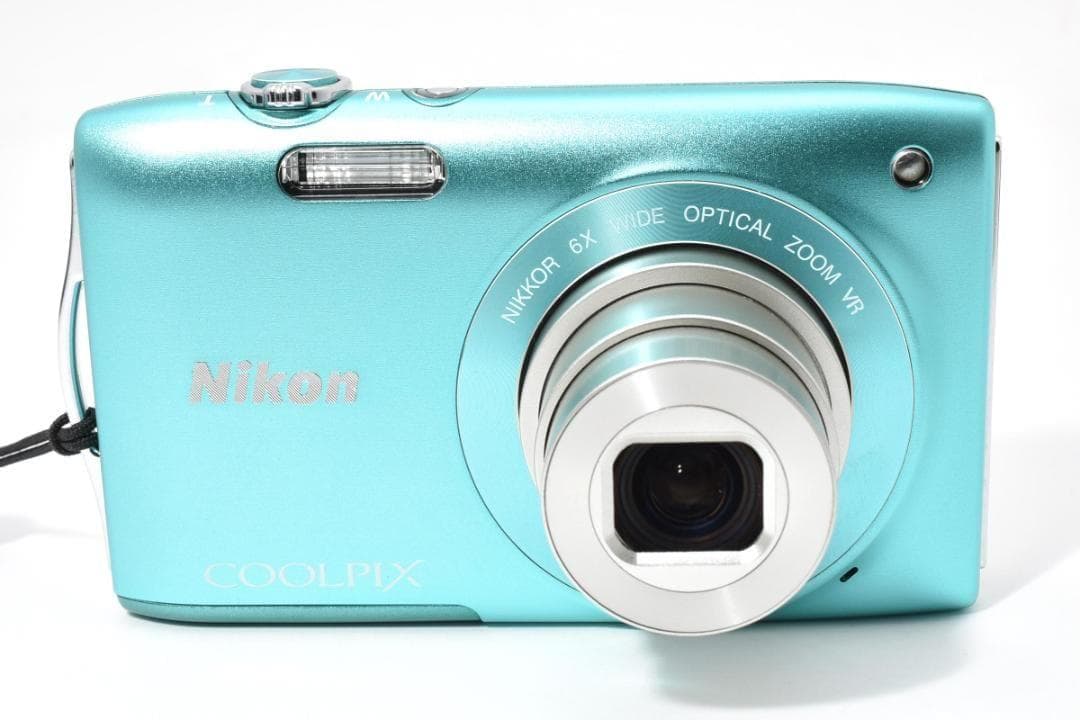 ニコン　Nikon COOLPIX S3300 ミントグリーン《元箱・SD付属》