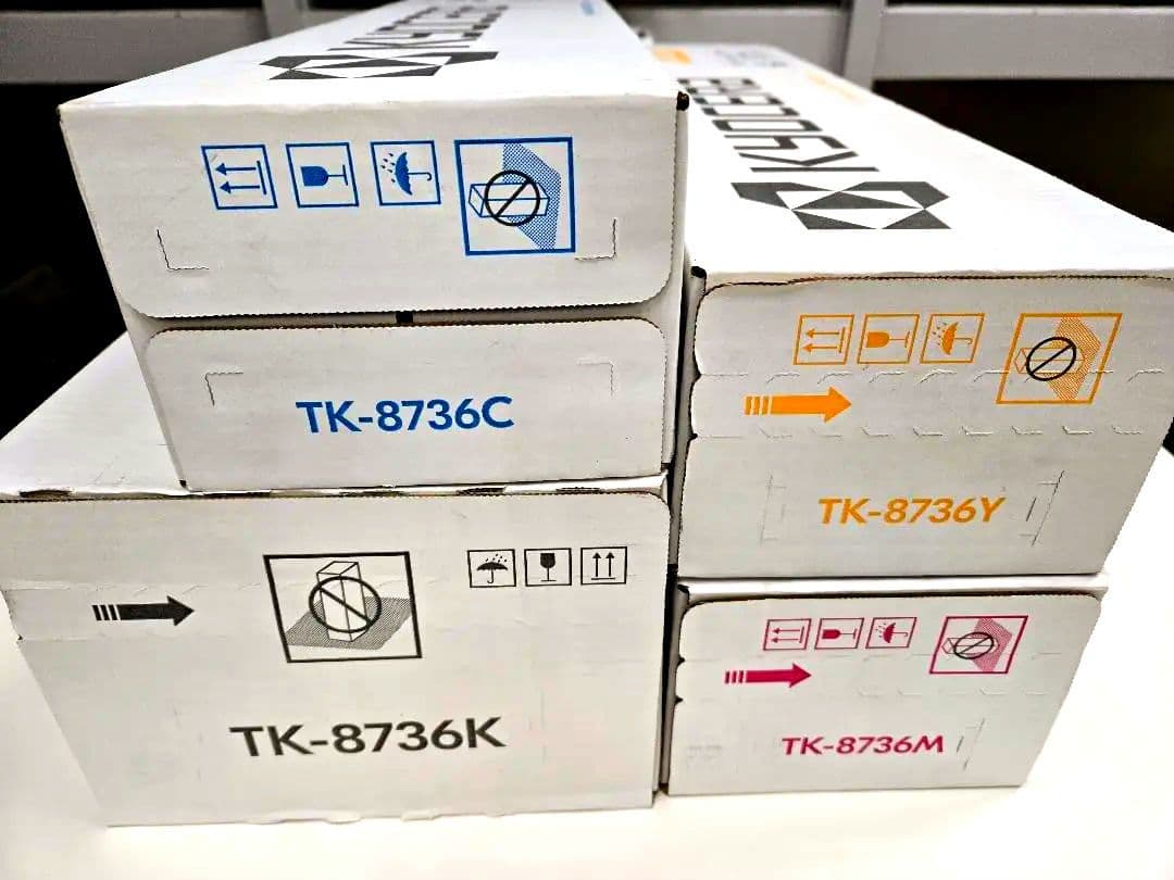 KYOCERA 純正 トナーカートリッジ TK-8736 4色セット 新品未使用