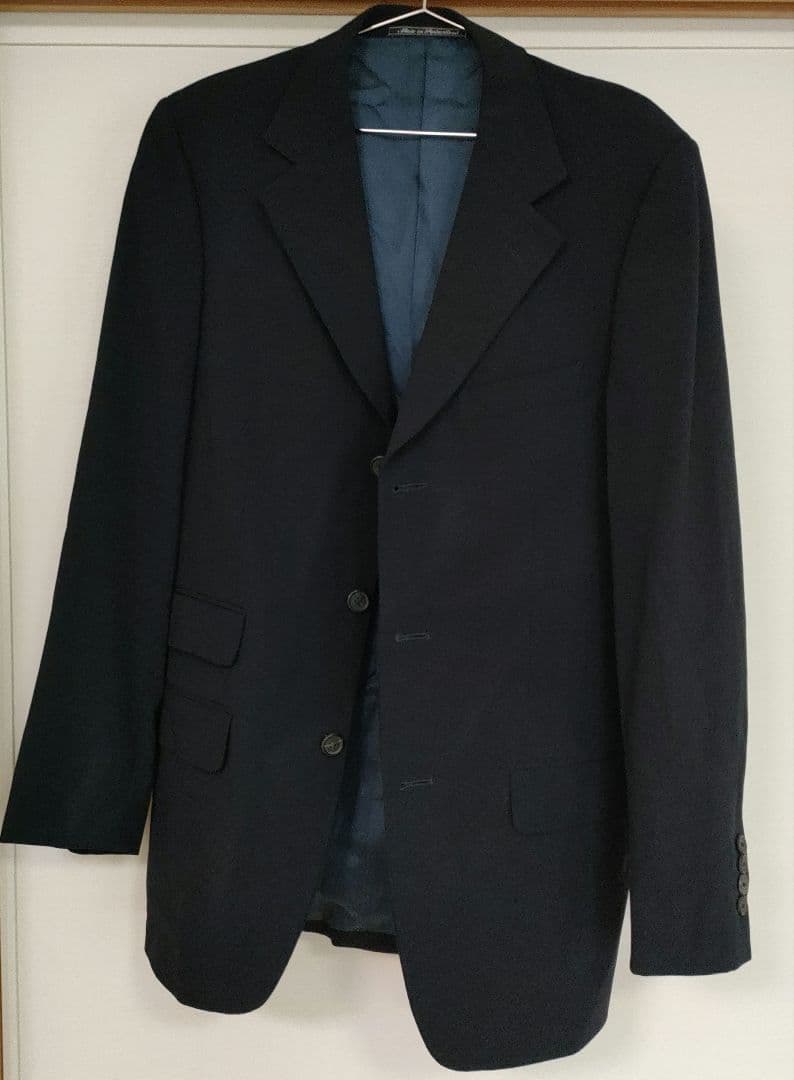 GUCCIブラックジャケット Vintage Gucci x Tom Ford Black Peak Lapel Leather Jacket Blazer