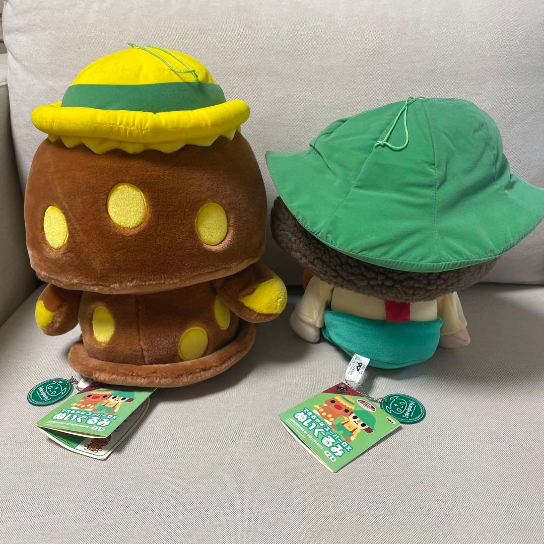 タグ付き☆希少品】できるかな スーパーDXぬいぐるみ ゴン太くん