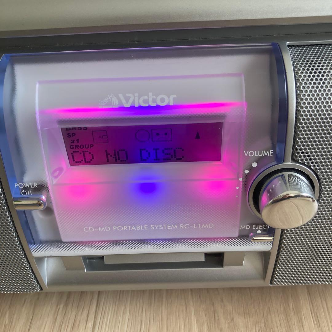 Victor CD-MDラジカセ RC-L1MD Clavia 2008年製 - メルカリ