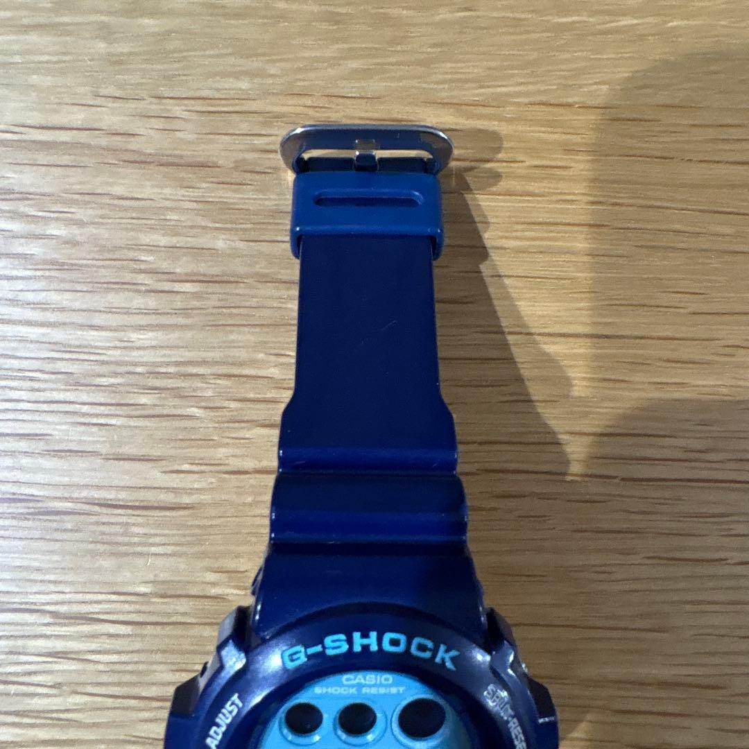 G-SHOCK デジタル腕時計 クレイジーカラーズ ブルー 動作未確認 - 時計