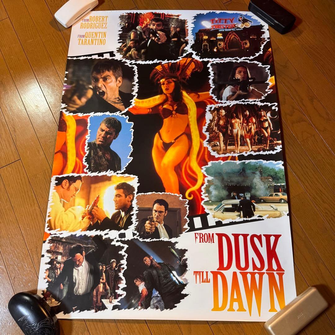 映画 フロム・ダスク・ティル・ドーン ポスター3枚セット 当時物