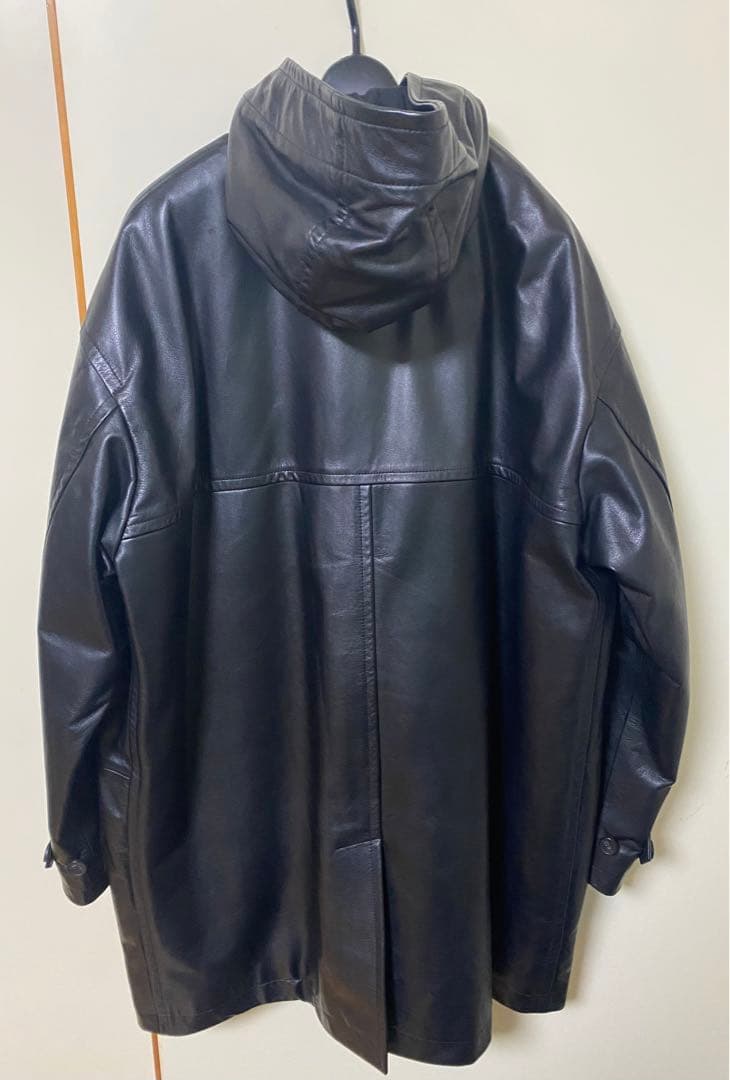 CCU ARIO ARIO DUFFLE COATレザーダッフルコート サイズ2 - メルカリ