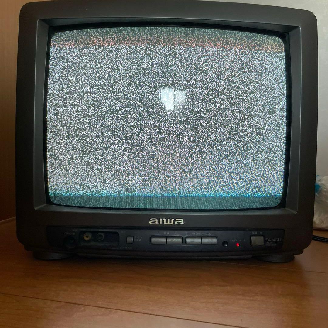 AIWA ブラウン管テレビ 14インチ - メルカリ