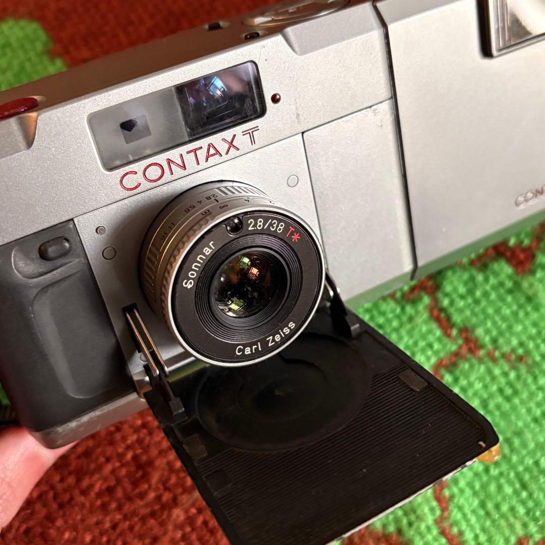 完動品 Contax T初代 Carl Zeiss カールツァイスゾナーレンズ - メルカリ
