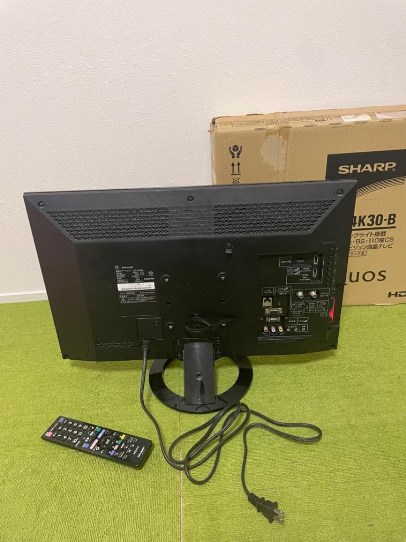 ハヤシ様専用 液晶テレビ 24V型 LC-24K30 外付けHDD対応 - メルカリ