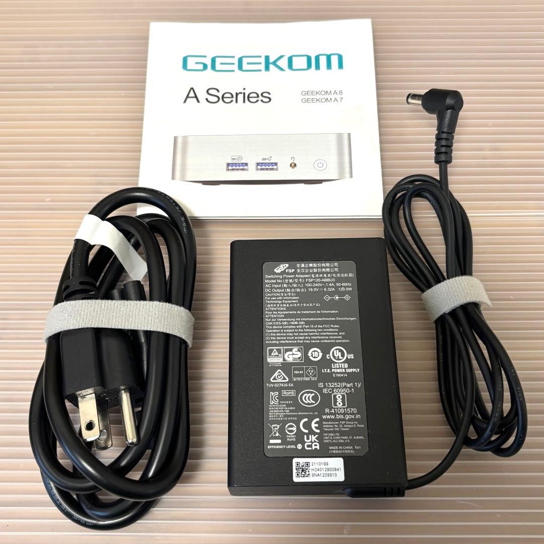 大容量高性能2TBSSD+32GBRAM】GEEKOM A7【美品・オマケ付】 - メルカリ