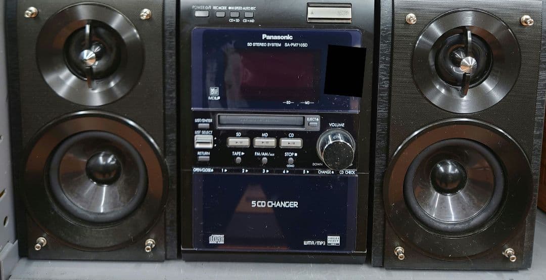 Panasonic SA-PM710SD 5連装CD CHANGERコンポ - メルカリ