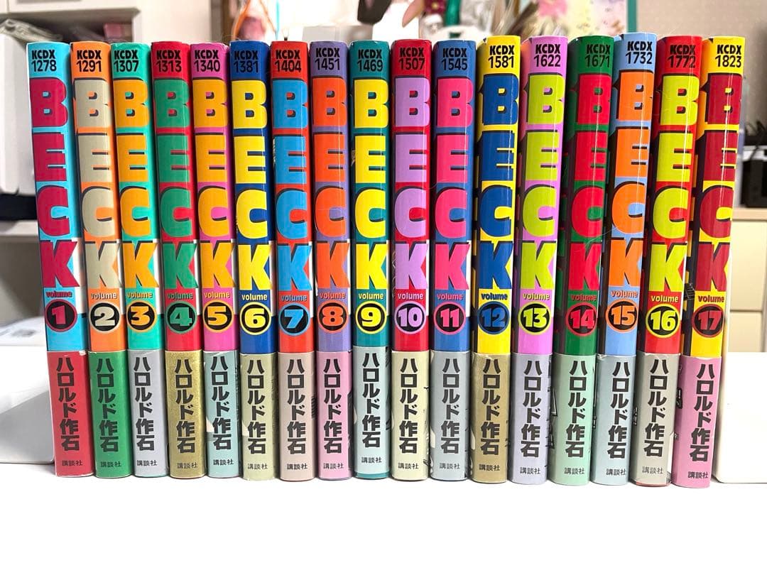 BECK ベック　全巻初版本　帯付きセット　ハロルド作石先生 美品 BECK 全巻セット 1巻〜34巻 初版多数 ハロルド作石 ベック - メルカリ