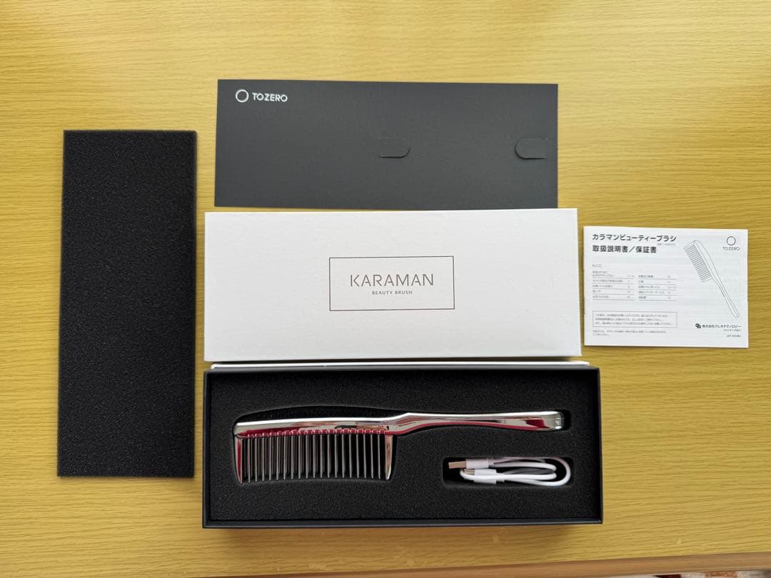 【美品】KARAMAN カラマンビューティーブラシ KARAMAN カラマンビューティーブラシ 美品 KARAMAN カラマン