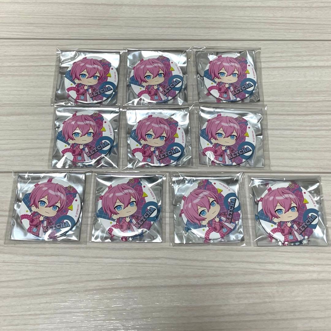 AMPTAKxCOLORS けちゃくん 武道館 デフォ 缶バッジ 10点セット - メルカリ