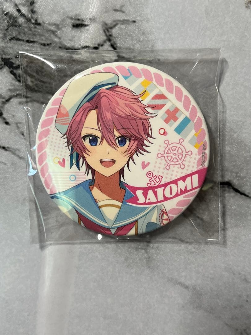 すとぷり さとみ 2023 Summer マリン 缶バッジ - メルカリ
