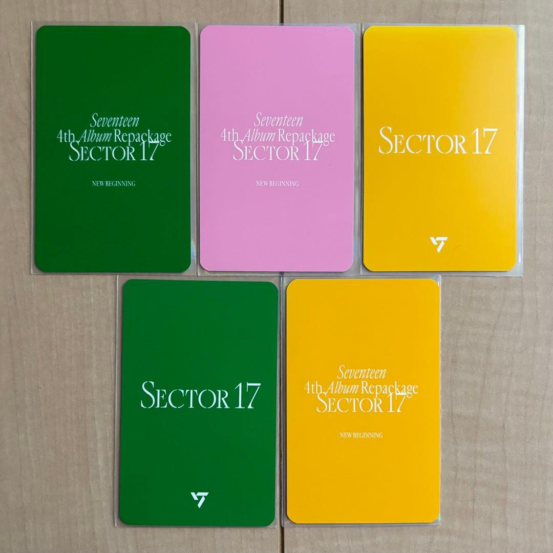 SEVENTEEN ホシ SECTOR17 ラキドロ トレカ セット - メルカリ