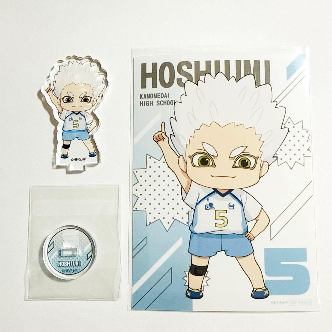 ハイキュー‼︎ JF ナイスプレーver. ミニアクスタ 特典カード 星海光来